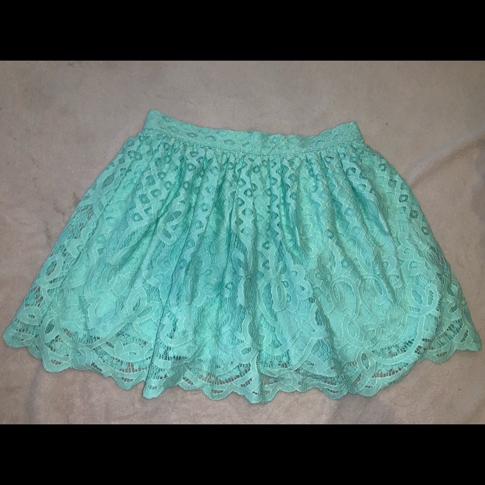 Teal Skirt